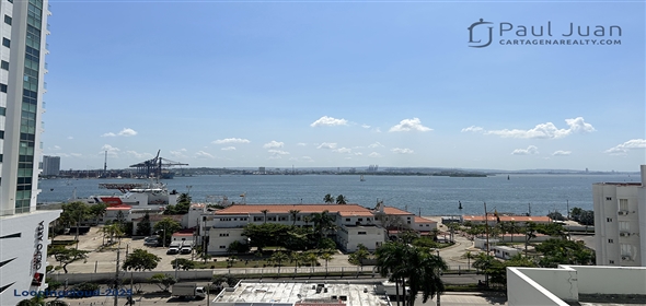 Malecon Avenue # 10-130.  Bolivar, 130001 | Fully Renovated Beachfront Apartment with Sea & Bay Views – 2 Beds, Furnished