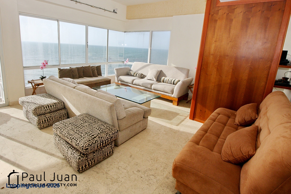 Turn-Key 1-Bed Oceanfront Apartment with Balcony & Spectacular Views