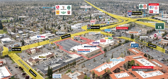1617 Douglas Blvd Roseville California, 95661 | Harbor Freight & Skechers