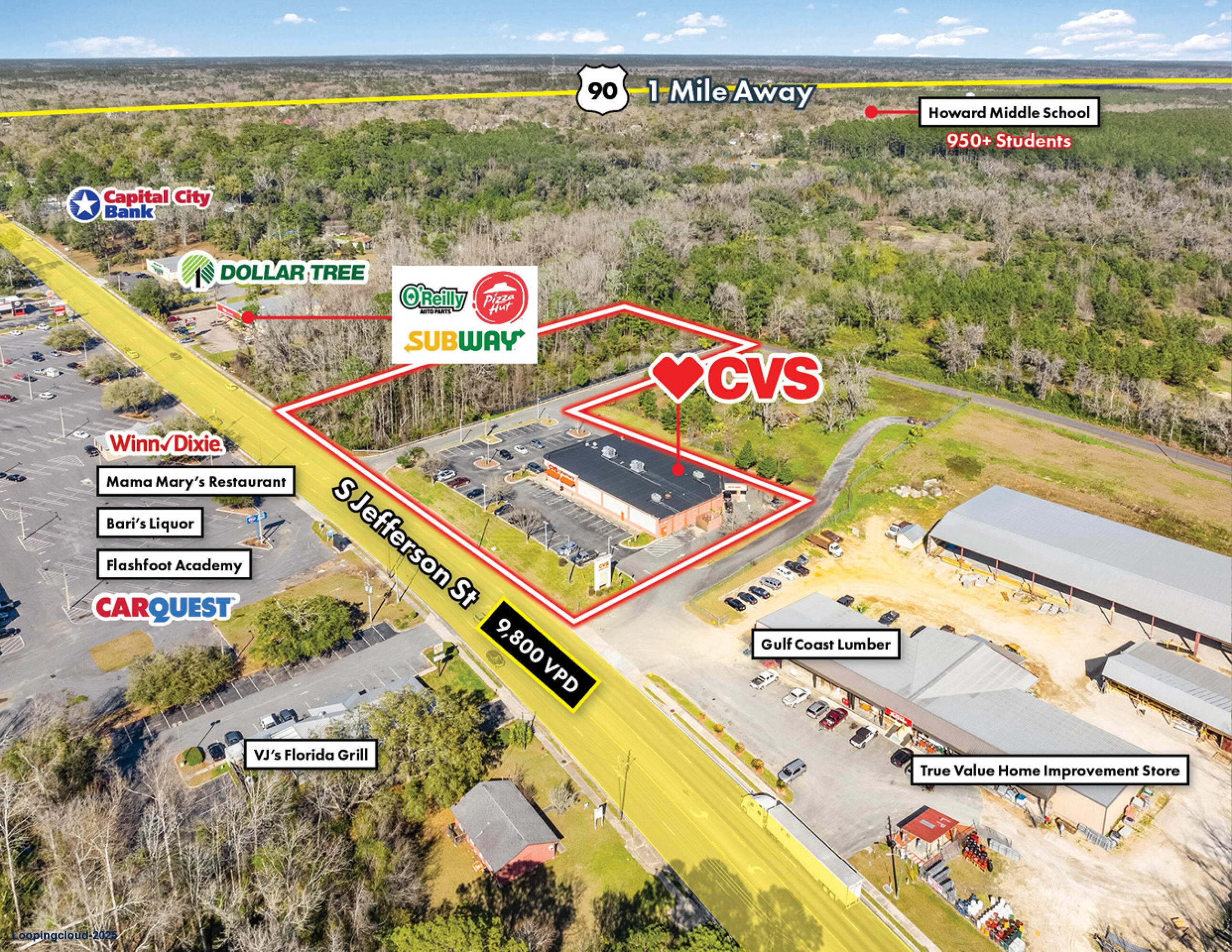 CVS Pharmacy Absolute NNN Investment | Monticello, FL (Tallahassee MSA)