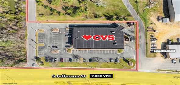1390 S Jefferson St, Monticello Florida, 32344 | CVS – Absolute NNN Lease