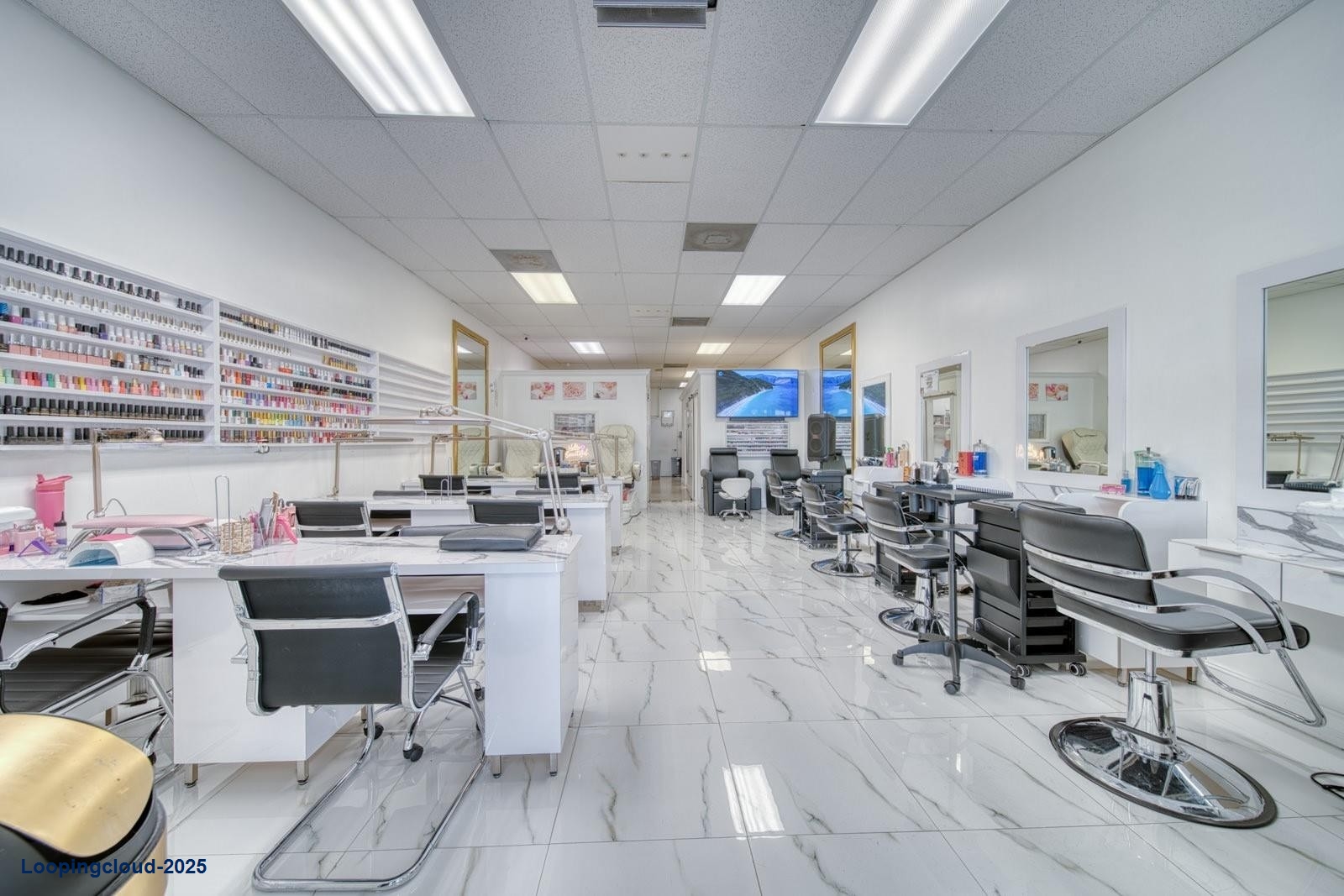 Contemporary, Fully Equipped Beauty Salon Available for Sale – Eureka & Florida Turnpike Area