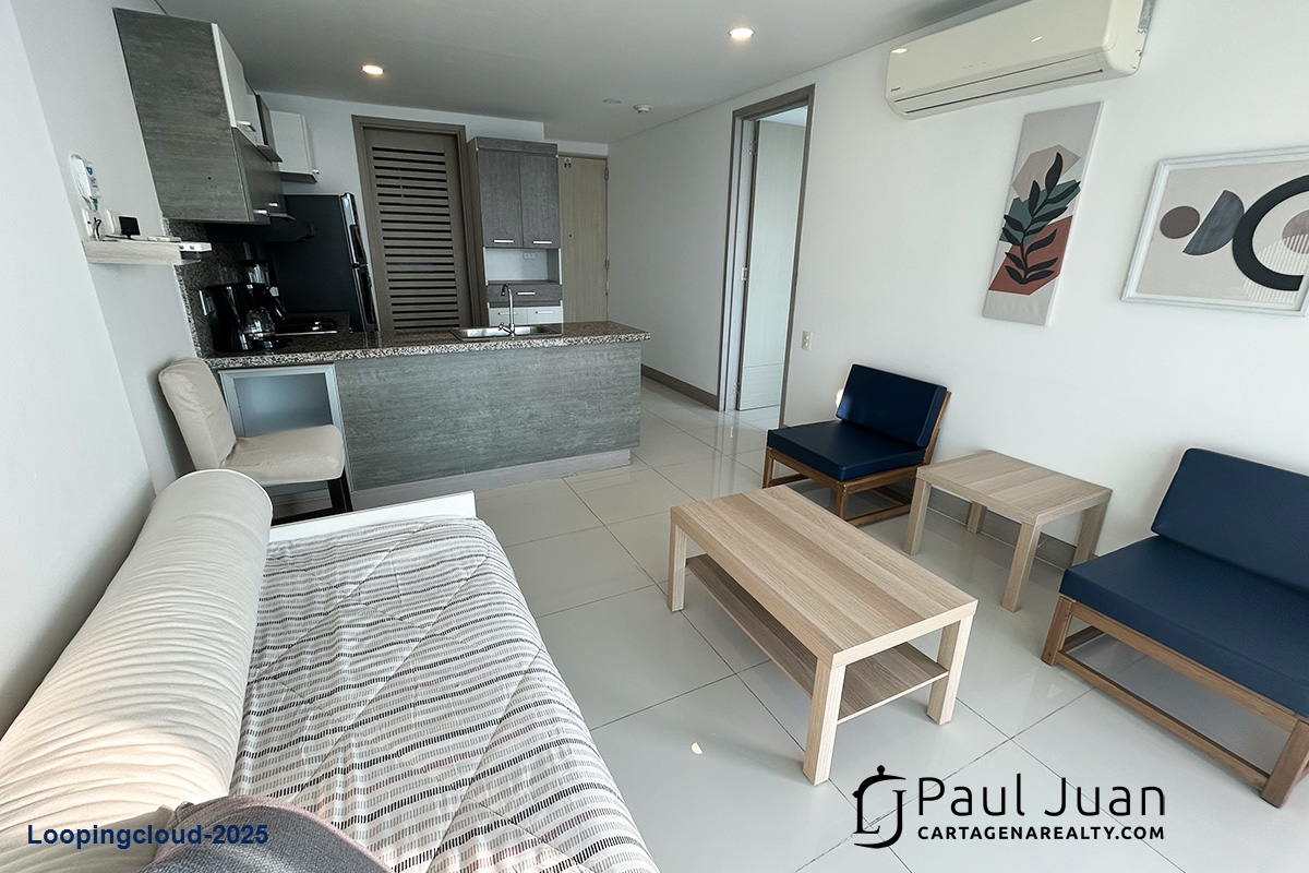 Turn-Key One Bedroom Beachfront Apartment with Spectacular Views for Sale