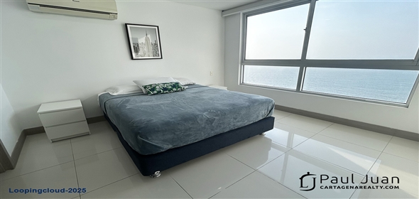 corner of Malecon Avenue and 5th St..  Bolivar, 130001 | Turn-Key One Bedroom Beachfront Apartment with Spectacular Views for Sale