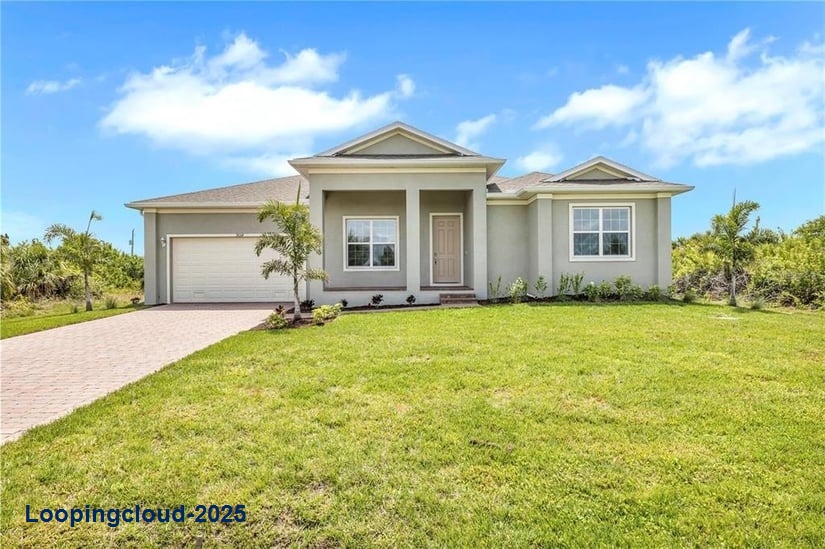 Spacious Single-Family Home with Den in South Gulf Cove Waterfront Community