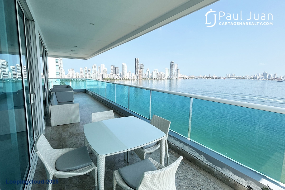 Luxury Bayfront Duplex Apartment for Sale in Castillogrande