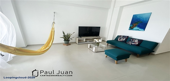 Santander Avenue # 46A-70.  Bolivar, 130001 | Cozy Oceanfront Apartment in Marbella for Sale