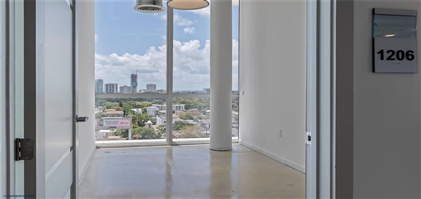 420 SW 7th St # 1206 Miami Florida, 33130 | Modern 12th Floor Office Near Brickell – $900/mo w/ City Views!