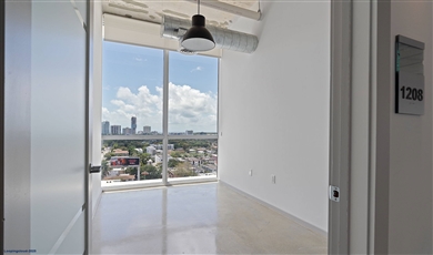  Private 12th Floor Office w/ City Views – Steps from Brickell for $900/mo!