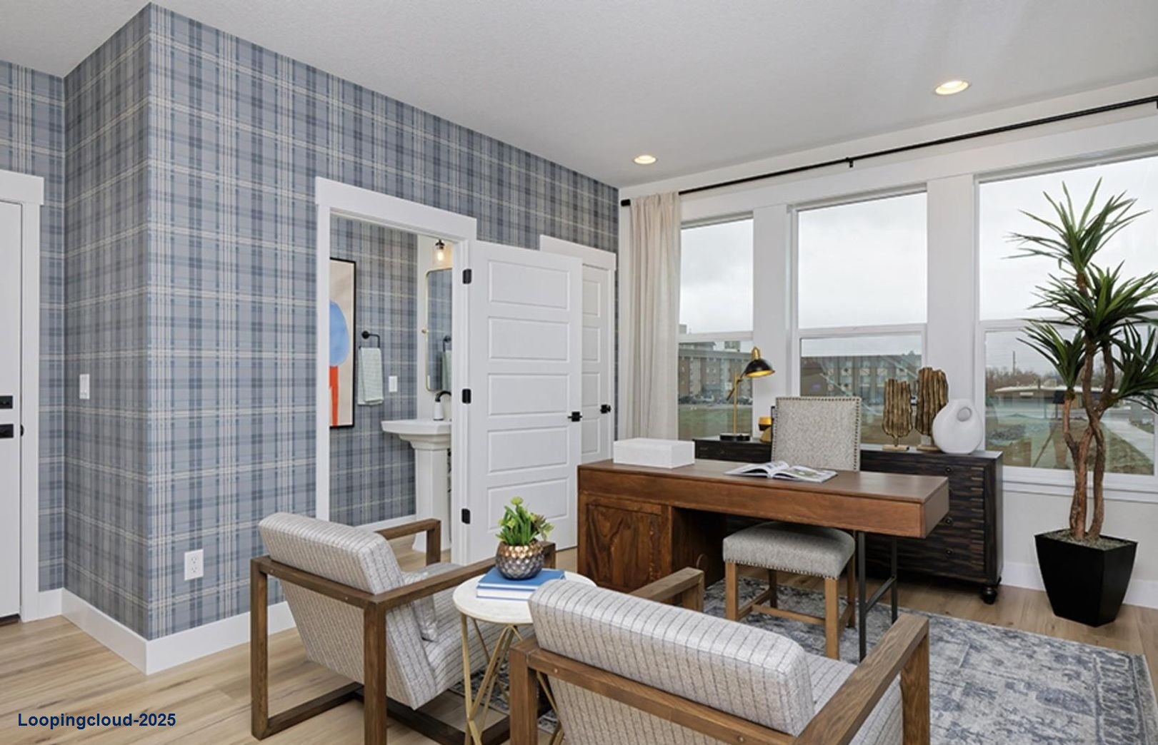 Modern End-Unit Rowhome