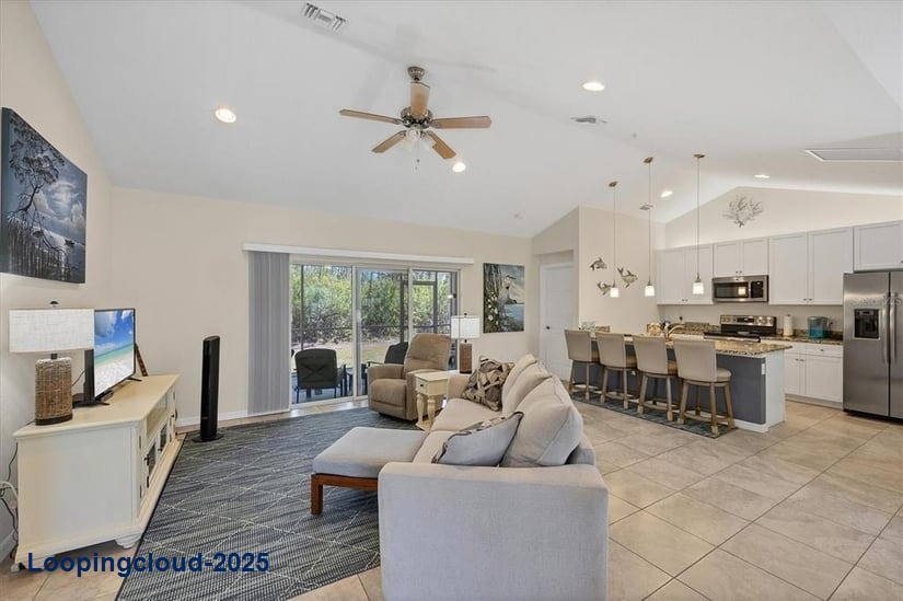 Move-In Ready South Gulf Cove Gem - 3BR Home with 2024 Metal Roof & Screened Lanai!