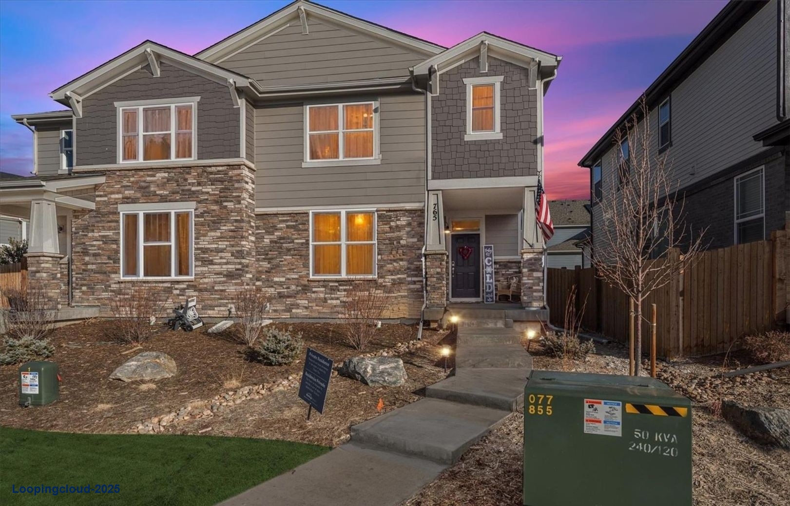 Paired Home with a 2-Car Attached Garage