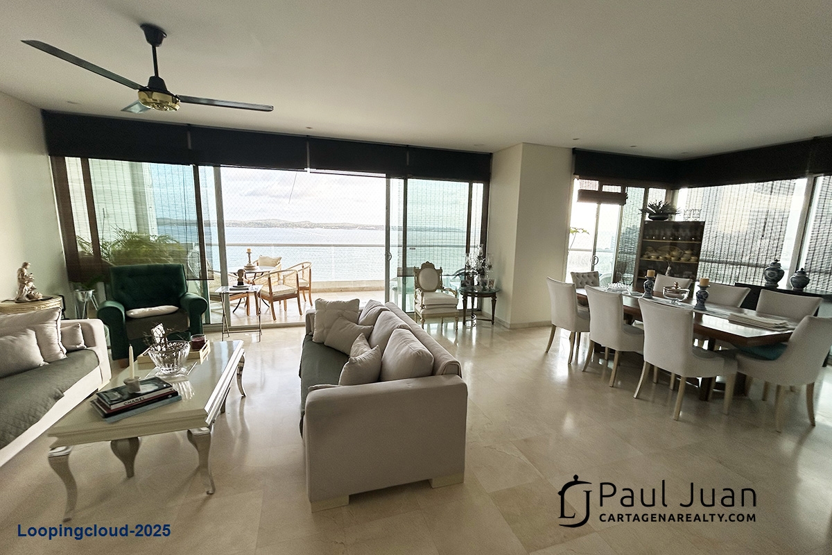 Luxury Beachfront Apartment in Castillogrande