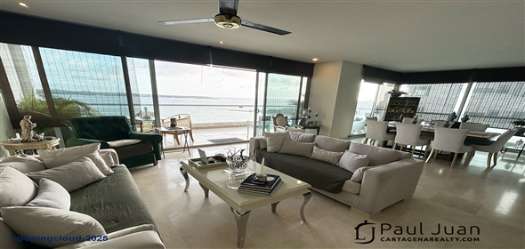 8th Avenue # 5-34.  Bolivar, 130001 | Luxury Beachfront Apartment in Castillogrande