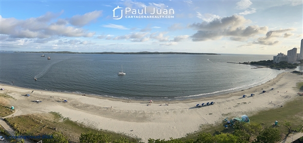 8th Avenue # 5-34.  Bolivar, 130001 | Luxury Beachfront Apartment in Castillogrande