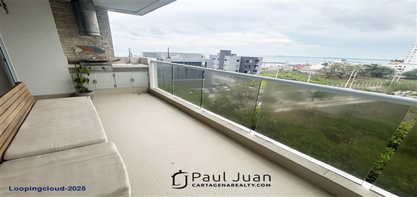 3rd Avenue # 43-A-22.  Bolivar, 130001 | Apartment for Sale with Partial Caribbean Sea View
