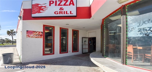 515 N Atlantic Avenue Daytona Beach Florida, 32118 | Pizzería for Sale in Daytona