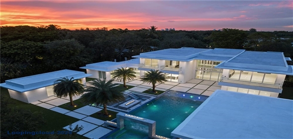 6300 Moss Ranch Rd Pinecrest Florida, 33156 | Stunning Modern Masterpiece in Pinecrest: Resort-Style Living