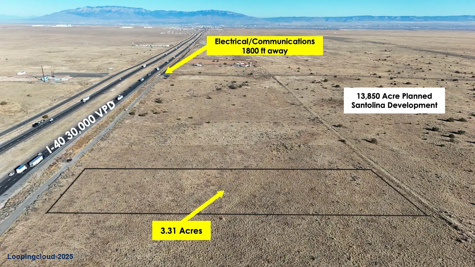 3.31 Ac I-40 Land for Sale