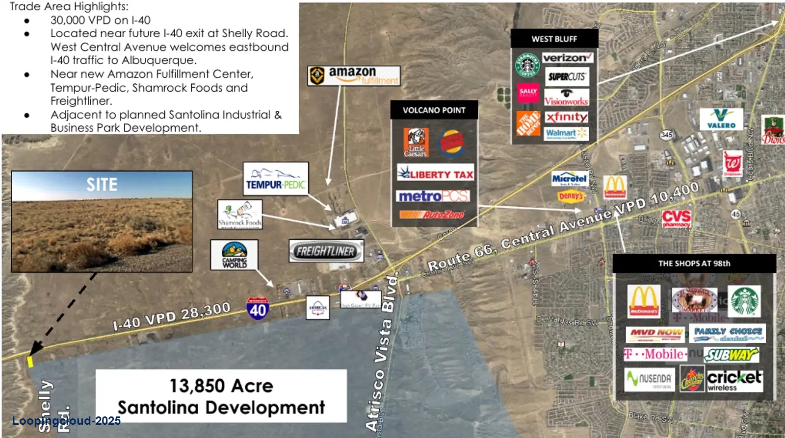 3.31 Ac I-40 Land for Sale