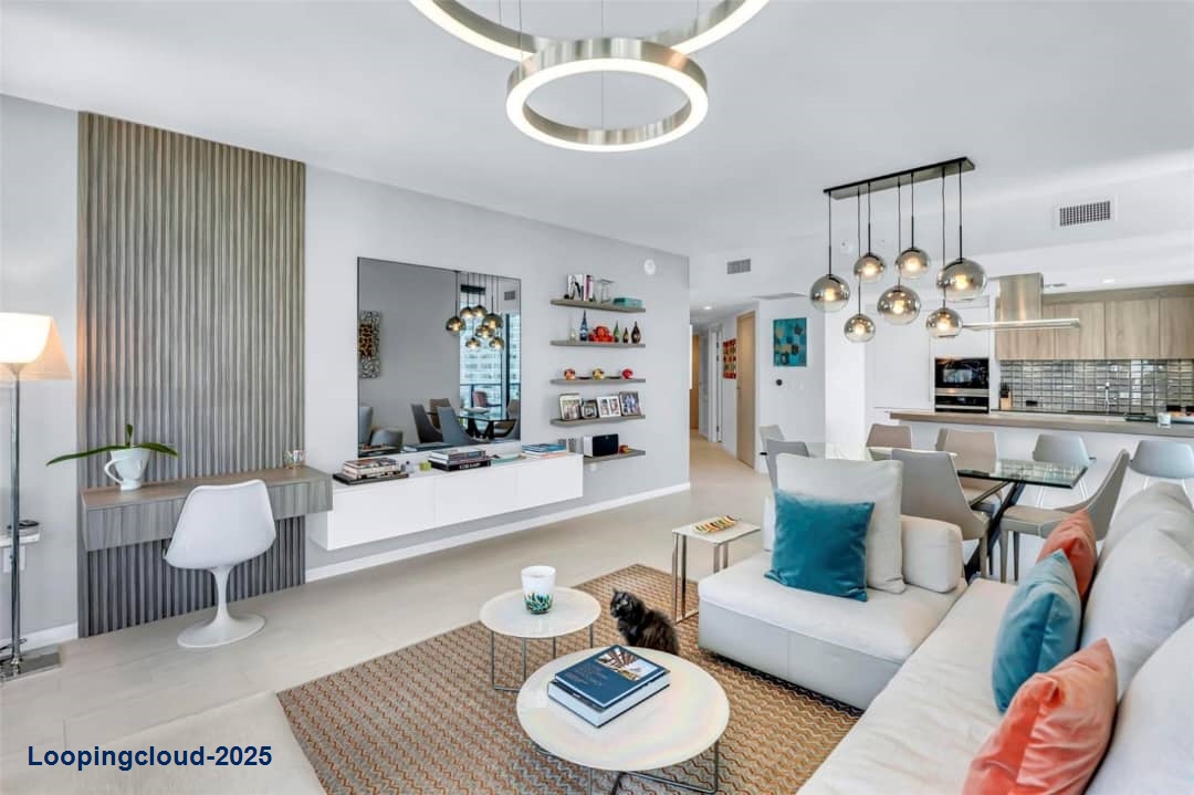 Elegant Corner Unit with Designer Finishes and Spectacular Views