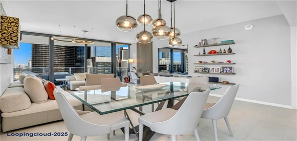 1000 Brickell Plz # 2912 Miami Florida, 33131 | Elegant Corner Unit with Designer Finishes and Spectacular Views