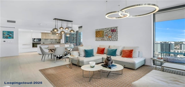 1000 Brickell Plz # 2912 Miami Florida, 33131 | Elegant Corner Unit with Designer Finishes and Spectacular Views