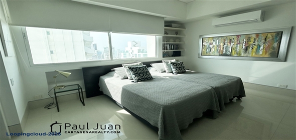 5th Street # 7-45.  Bolivar, 130001 | Luxurious Beachfront Apartment in Castillogrande