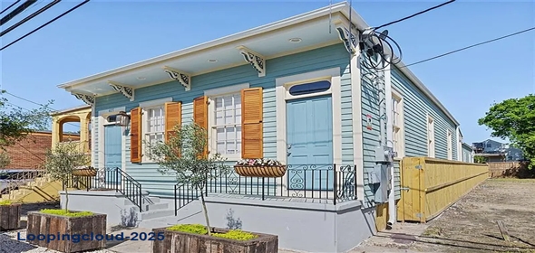 417 N Galvez St New Orleans Louisiana, 70119 | Charming Creole Home