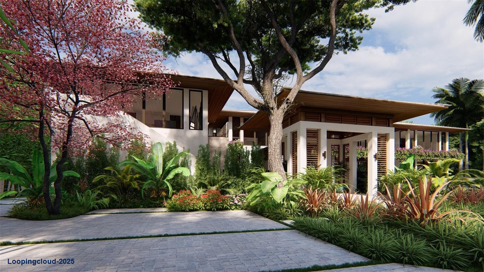 Unique Coconut Grove Lot with Approved Plans for a Spectacular Modern Estate in a Gated Community