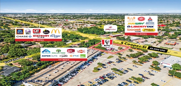 5900 South Cooper Street Arlington Texas, 76017 | KFC