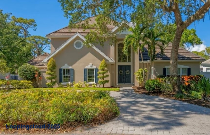 Custom-Built Sarasota Estate with Designer Upgrades & Room for a Pool