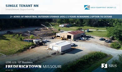 1295 U.S.- 67 Business Cobalt City Missouri, 63645 | Fredericktown, MO - Arch Equipment Group LLC