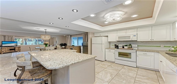 1520 LAKESIDE WAY #147 Sarasota Florida, 34232 | French Provincial Style Villa