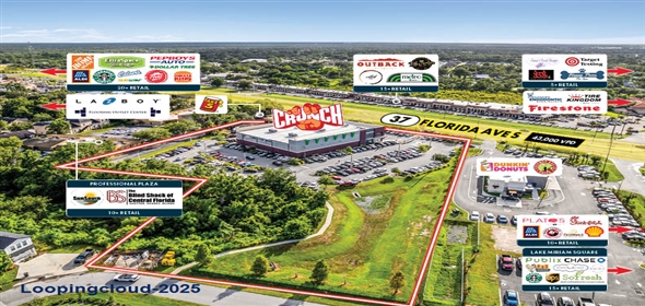 5218 S Florida Ave Lakeland Florida, 33813 | Crunch Fitness | Largest Crunch Operator
