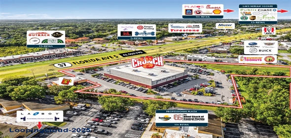 5218 S Florida Ave Lakeland Florida, 33813 | Crunch Fitness | Largest Crunch Operator