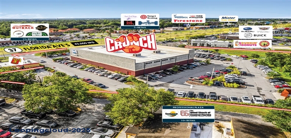 5218 S Florida Ave Lakeland Florida, 33813 | Crunch Fitness | Largest Crunch Operator