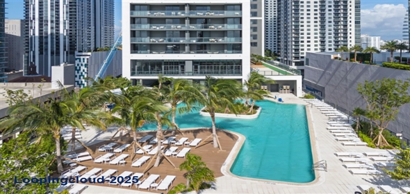 601 Ne 1 St unit #5010 Miami Florida, 33132 | Beautiful  Studio Aparment