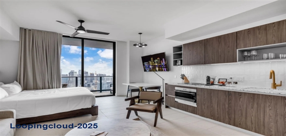 601 Ne 1 St unit #5010 Miami Florida, 33132 | Beautiful  Studio Aparment