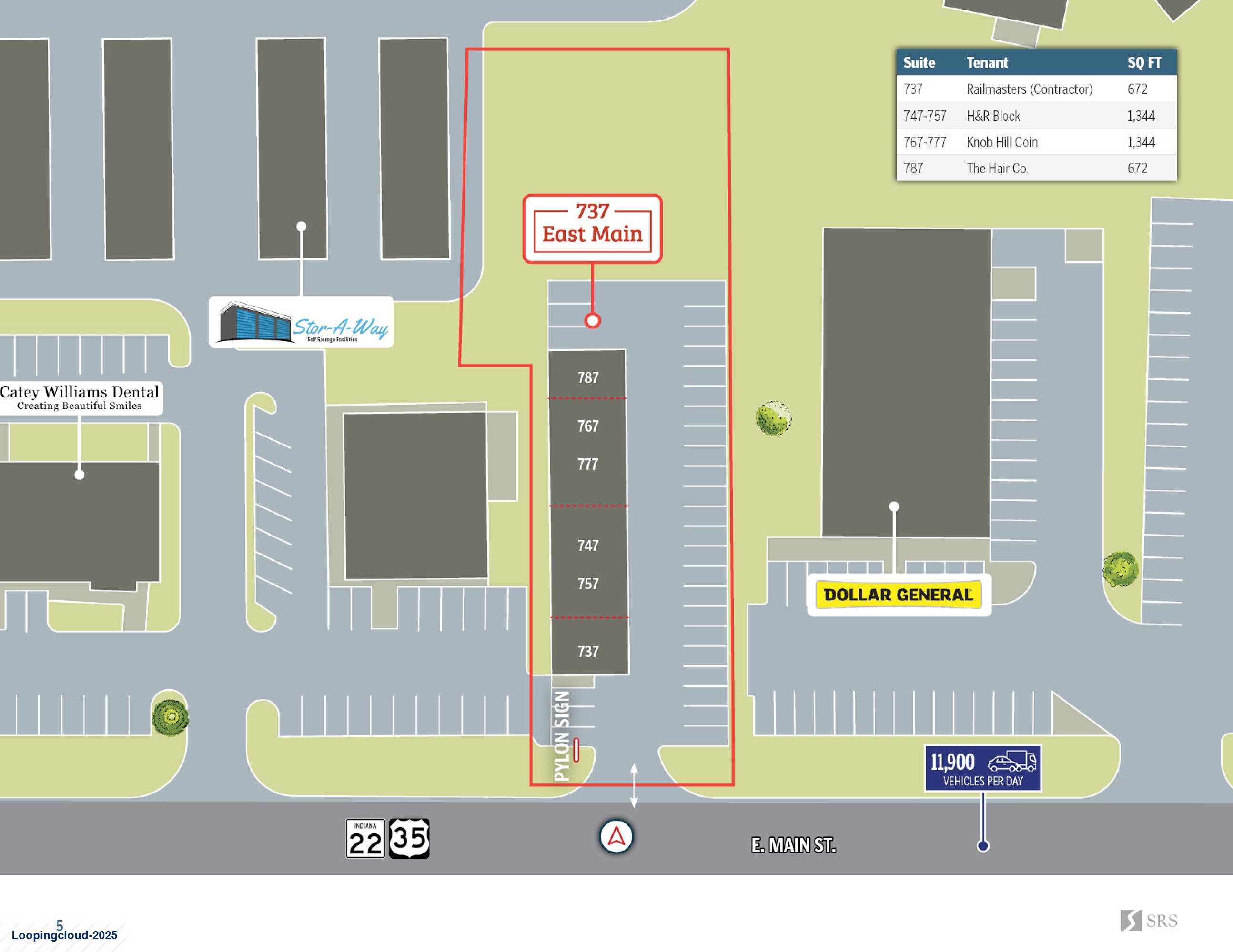 Gas City, IN - Multi-Tenant Office