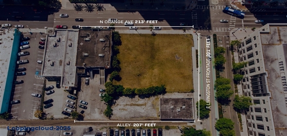 389 N Orange Ave Orlando Florida, 32801 | Exclusive Land for Sale
