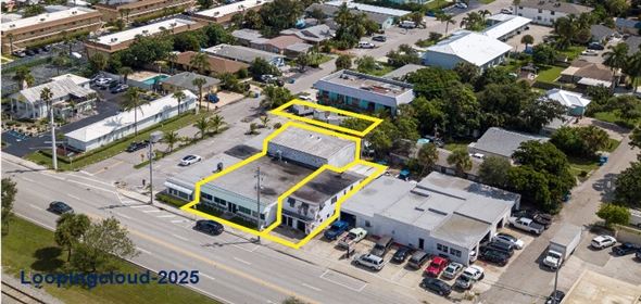 608 N Dixie Hwy & 610 N Dixie Hwy Lantana Florida, 33462 | Great Vacant Office/Apartment Combo