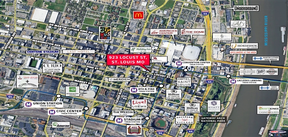 923 Locust Street Saint Louis Missouri, 63101 | Downtown St. Louis Commercial Lot-2660 SF