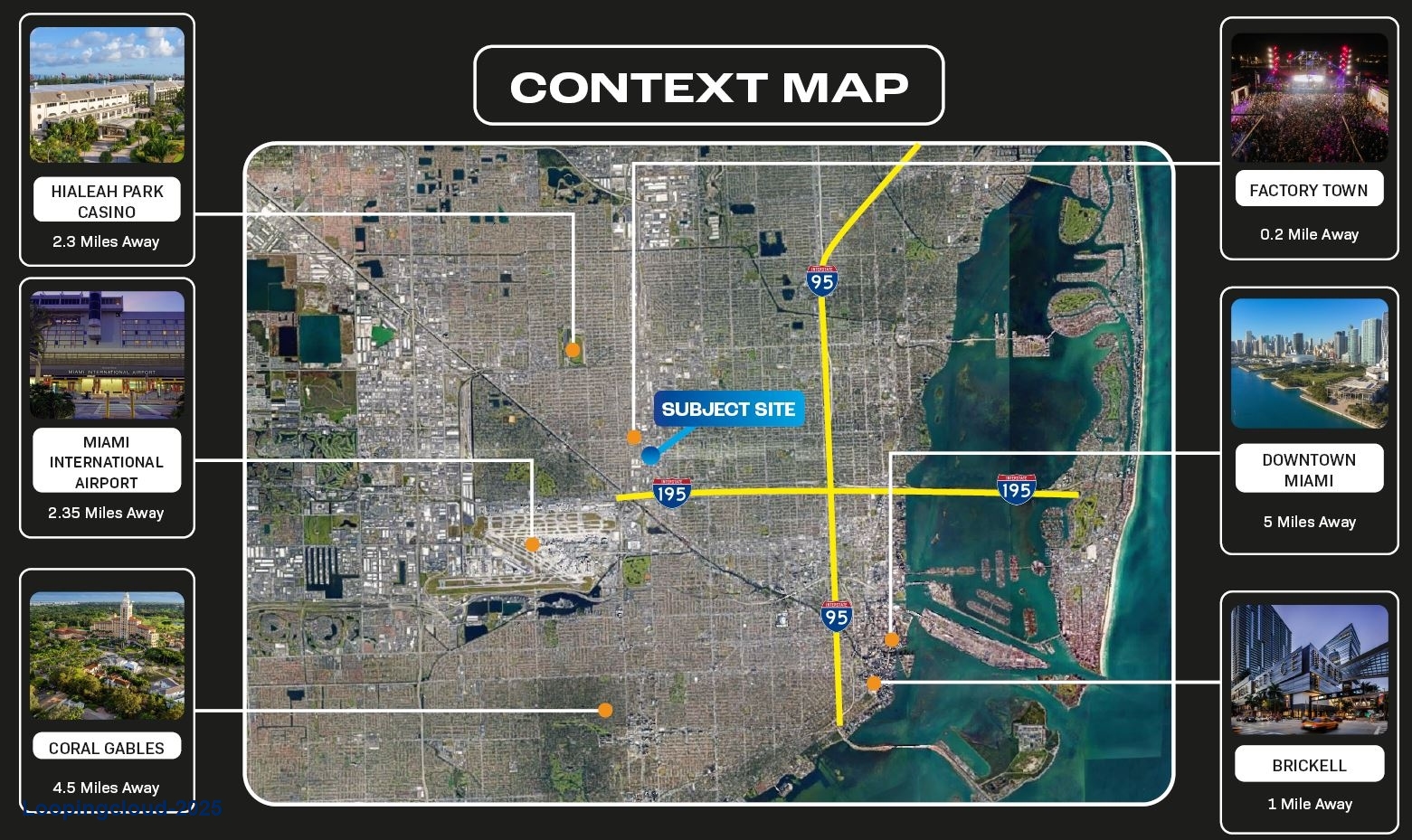 Hialeah Industrial Lots Factory Town Entertainment District