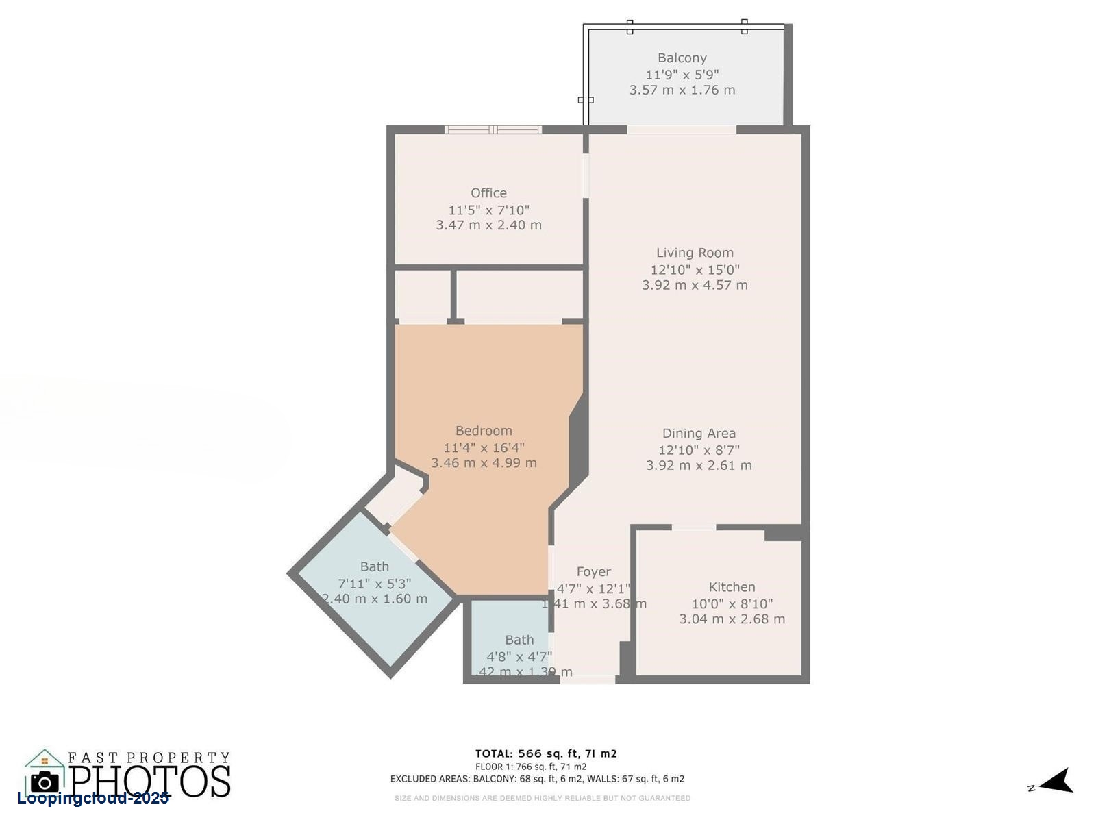 Stylish 1-Bedroom Retreat with Den/Home Office & Breathtaking Views