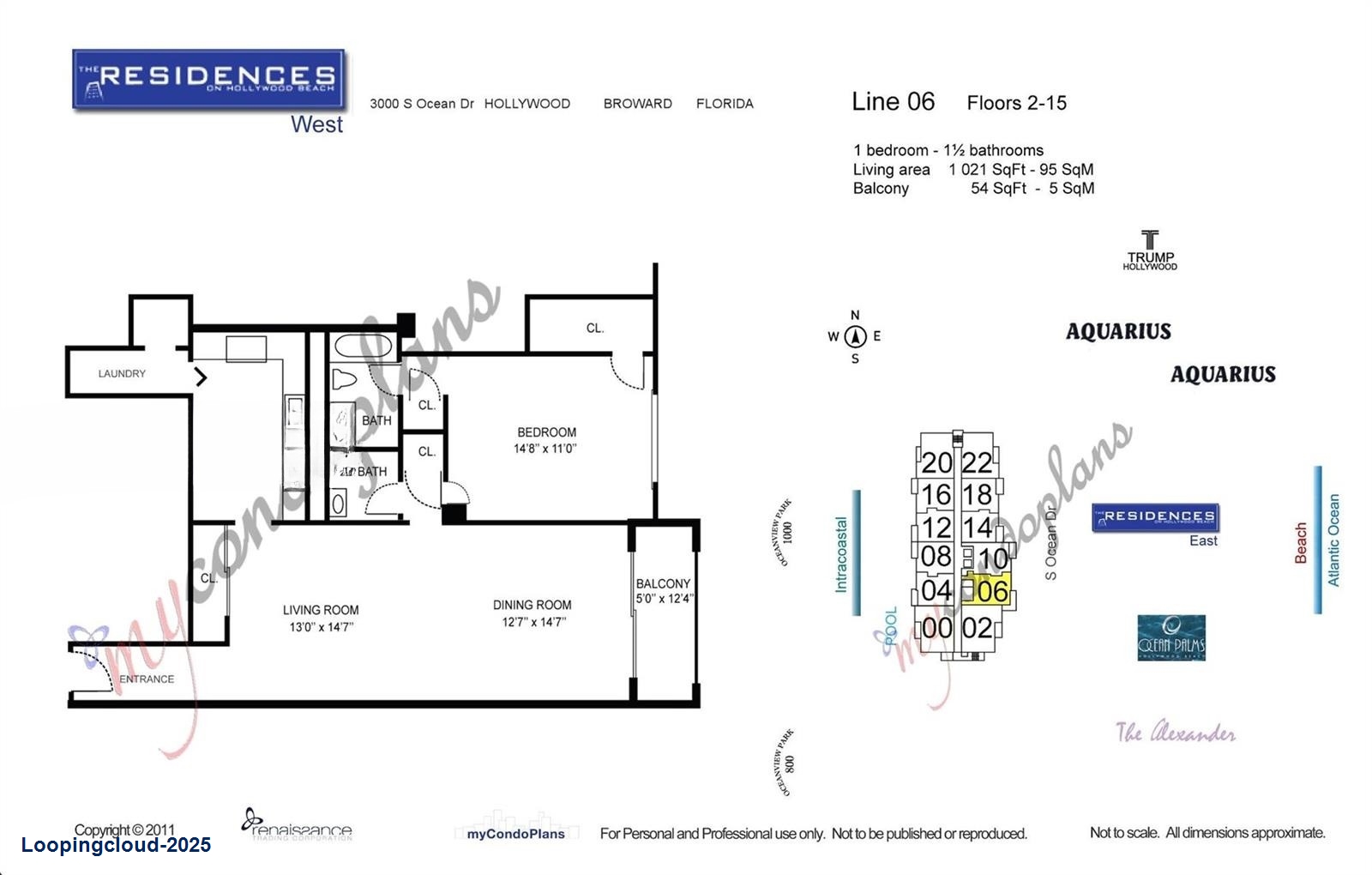Spacious 1-Bed/1.5-Bath with Pools, Gym & High Demand Location