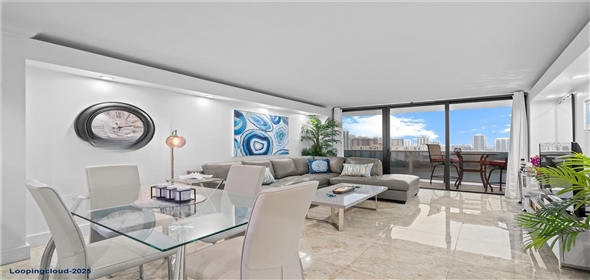 3675 N Country Club Dr #1907 Aventura Florida, 33180 | Beautiful 1-Bed/1.5-Bath Aventura Condo with Intracoastal Views