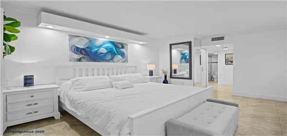 3675 N Country Club Dr #1907 Aventura Florida, 33180 | Beautiful 1-Bed/1.5-Bath Aventura Condo with Intracoastal Views