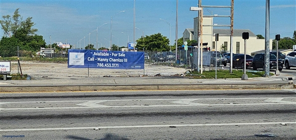 2200 NW 79th St, Miami Florida, 33147 | Lot Available For Lease With Great Exposure