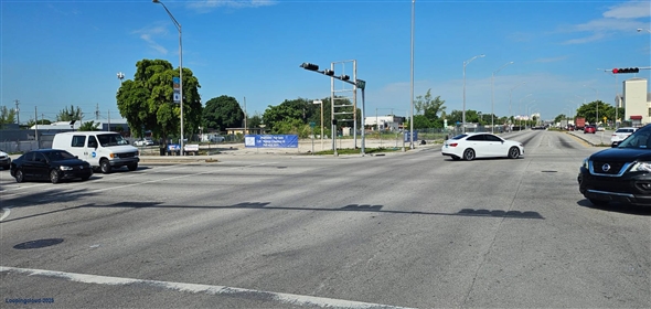 2200 NW 79th St, Miami Florida, 33147 | Lot Available For Lease With Great Exposure